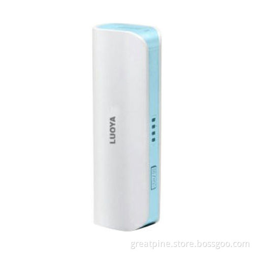 Emergency mobile power bank with 2600mAh Samsung battery